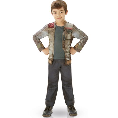RUBIES FRANCE Finn Star Wars Deluxe Teenkostüm Lizenzware grau-braun
