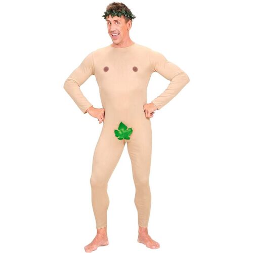 WIDMANN Nackter Mann Adam Herrenkostüm beige-grün