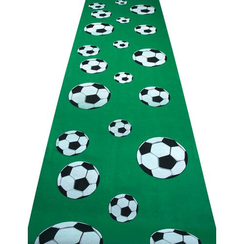 BOLAND BV Fussball-Tisch-Läufer grün-schwarz-weiss 450x60cm