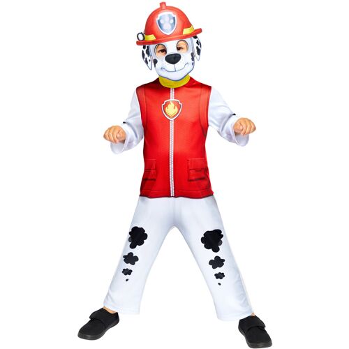 RIETHMULLER Marshall-Lizenzkostüm für Kinder Paw Patrol schwarz-weiß-rot