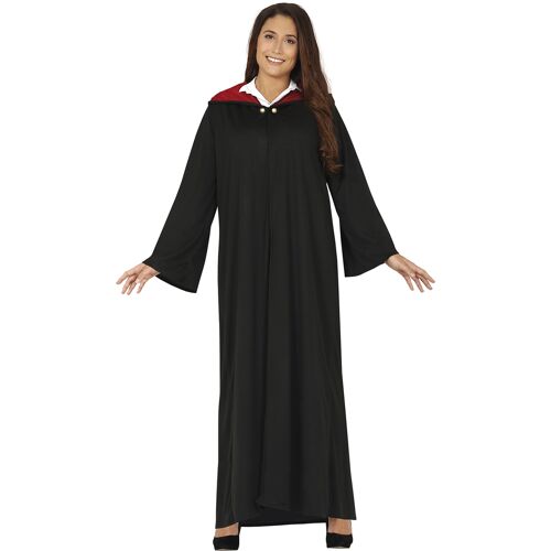 FIESTAS GUIRCA, S.L. Finsterer Hexenschüler Halloween-Kostüm für Erwachsene schwarz-rot