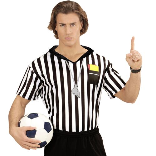WIDMANN Schiedsrichtertrikot Erwachsene schwarzweiß