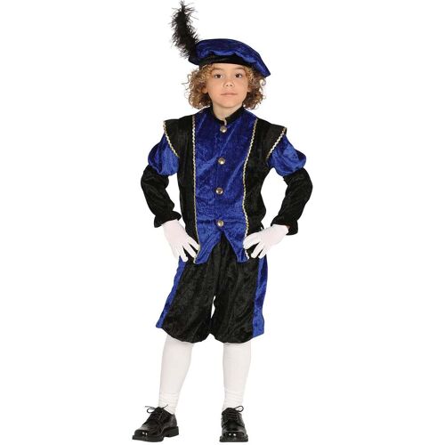 GUIRMA Knecht Ruprecht Kostüm für Kinder in blau und schwarz