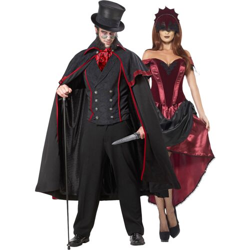 BCI Jack the Ripper Herrenkostüm und Venezianische Frau Damenkostüm Paarkostüm - female