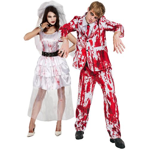 BCI Erwachsenen Zombie Paarkostüm