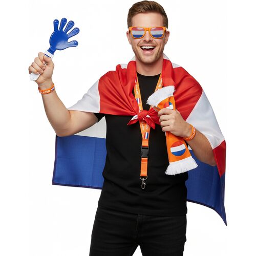 ESPA Fanartikel Set Niederlande 6 teiliges Holland Fanpaket in Orange