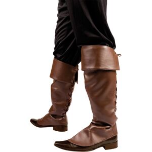 BOLAND BV Schuhüberzieher Piratenstiefel Mittelalter-Schuhcover braun BOLAND BV Schuhüberzieher Piratenstiefel Mittelalter-Schuhcover braun