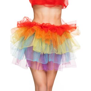 BOLAND BV Tutu Tüllock Regenbogen für Damen bunt - female BOLAND BV Tutu Tüllock Regenbogen für Damen bunt - female