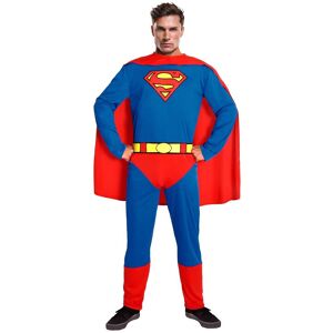 KARNEVAL-MEGASTORE DC Superman Superhelden Kostüm Deluxe Lizenzware blau-gelb-rot KARNEVAL-MEGASTORE DC Superman Superhelden Kostüm Deluxe Lizenzware blau-gelb-rot