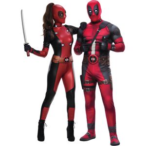 BCI Paarkostüm Deadpool und Lady Deadpool Erwachsene - female BCI Paarkostüm Deadpool und Lady Deadpool Erwachsene - female