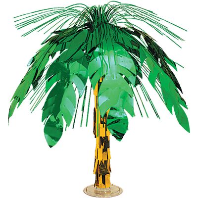 360 DEGREES Tischdeko Hawaii Palme grün-braun 46cm 360 DEGREES Tischdeko Hawaii Palme grün-braun 46cm
