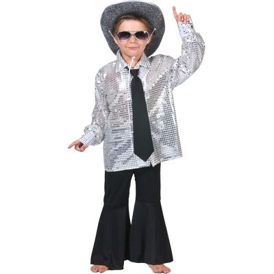 ESPA Disco-Jungenhemd Tänzer silber ESPA Disco-Jungenhemd Tänzer silber