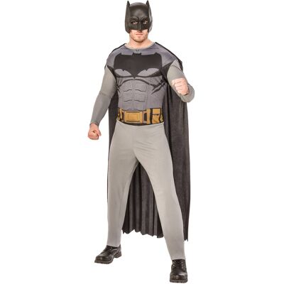 RUBIES FRANCE Batman-Herrenkostüm Lizenzkostüm Comic grau-schwarz RUBIES FRANCE Batman-Herrenkostüm Lizenzkostüm Comic grau-schwarz