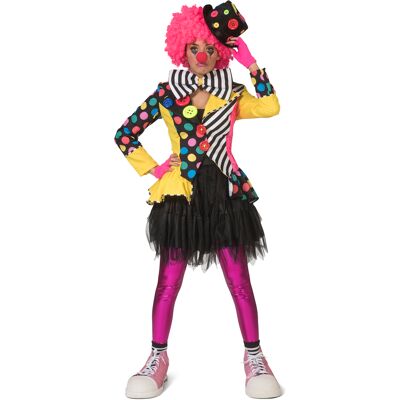 ESPA Clown-Jacke für Damen Faschingskostüm bunt - female ESPA Clown-Jacke für Damen Faschingskostüm bunt - female