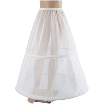 ESPA Kinder-Petticoat Kostüm-Accessoire weiss 67 cm ESPA Kinder-Petticoat Kostüm-Accessoire weiss 67 cm