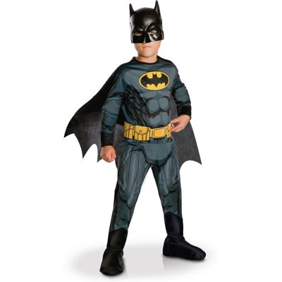 RUBIES FRANCE Mutiges Batman-Kinderkostüm Justice League schwarz-gelb RUBIES FRANCE Mutiges Batman-Kinderkostüm Justice League schwarz-gelb