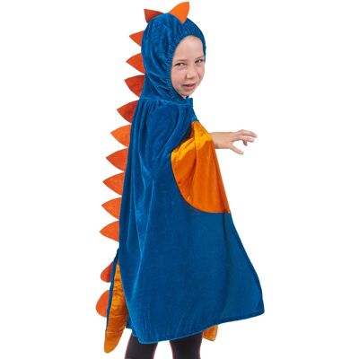 KARNEVAL-MEGASTORE Dino Kostümumhang für Kinder in Blau KARNEVAL-MEGASTORE Dino Kostümumhang für Kinder in Blau