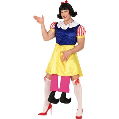 Fato de princesa satisfeita para homem - Kostüm Fato de princesa satisfeita para homem - Kostüm