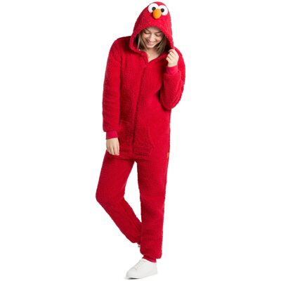 Oppo Elmo Sesamstraße Overall für Erwachsene rot Oppo Elmo Sesamstraße Overall für Erwachsene rot