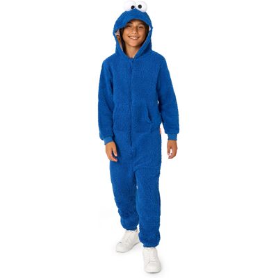 Oppo Cookie Monster Sesamstraße Overall für Kinder blau Oppo Cookie Monster Sesamstraße Overall für Kinder blau