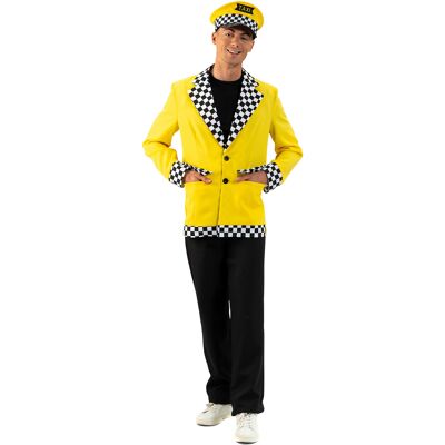 ESPA Taxifahrer-Kostüm für Herren gelb - male ESPA Taxifahrer-Kostüm für Herren gelb - male
