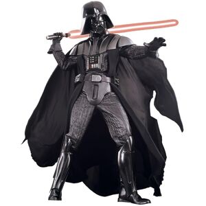 RUBIES UK Star Wars Darth Vader Deluxe Herrenkostüm Lizenzware schwarz