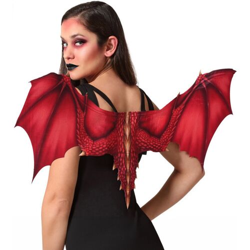 ATOSA Hochwertige Drachenflügel für Erwachsene rot 97 x 37 cm