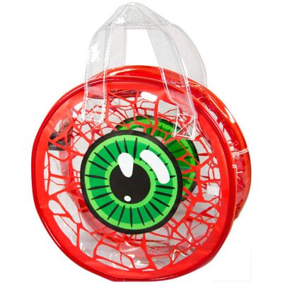 Ripper Merchandise LTD - KF Kreepsville Gothic Handtasche Auge weiss-grün-rot Ripper Merchandise LTD - KF Kreepsville Gothic Handtasche Auge weiss-grün-rot