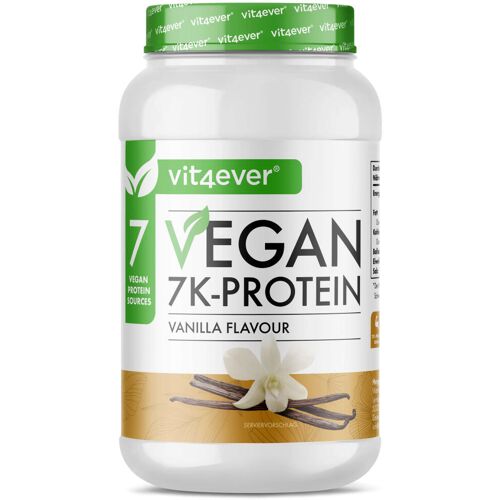 Vegan 7K Protein - 1kg - Rein pflanzlich - Vanille