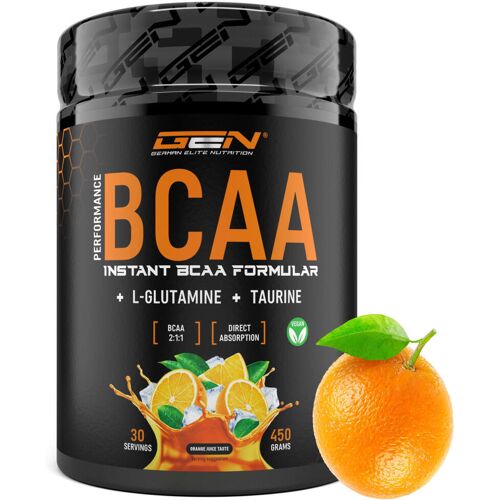 BCAA 2:1:1 Pulver - Orangensaft, 450 g