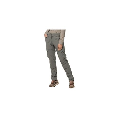 Jack Wolfskin Diskovera Pants Women Softshellhose Damen 38 gecko green gecko green