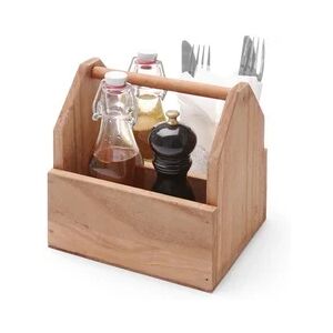 Hendi Gastro Tisch Caddy aus Holz 190x160x200 mm   Mindestbestellmenge 6 Stück