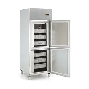 Coreco GastroHero Fischkühlschrank Profi 700 EN 600 x 400 - mit 2 Halbtüren und Türanschlag links