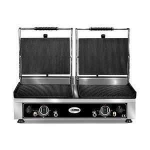 Gastro GMG Elektro-Kontaktgrill KG2735DE 2 x 36x27 gerillt