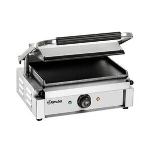 Bartscher Gastro Elektro-Kontaktgrill 2,2 kW Grillplatten glatt