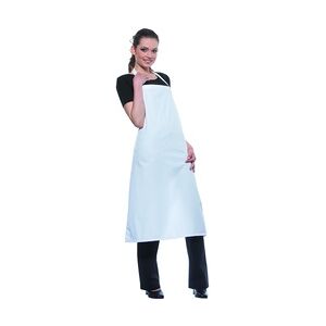 Karlowsky Gastro Latzschürze Basic 75 x 100 cm, weiß   Mindestbestellmenge 6 Stück