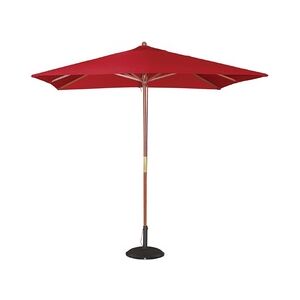 Gastronoble Gastro Bolero Sonnenschirm quadratisch - 2500x2500 mm - rot