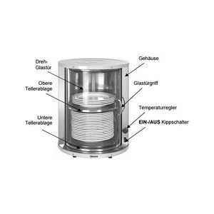 Bartscher Gastro Tellerwärmer für ca. 30-40 Teller