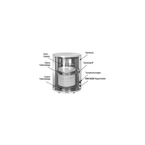 Bartscher Gastro Tellerwärmer für ca. 30-40 Teller