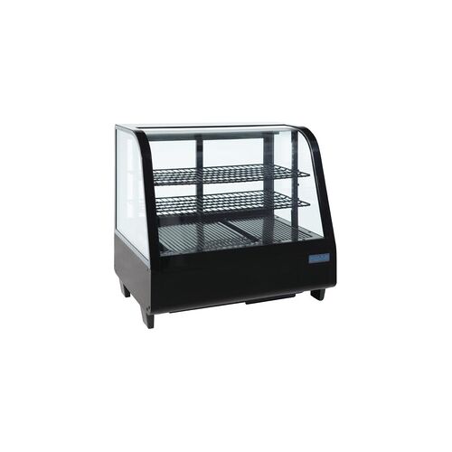 Gastronoble Gastro Kuchenvitrine Mini Polar 100 – schwarz