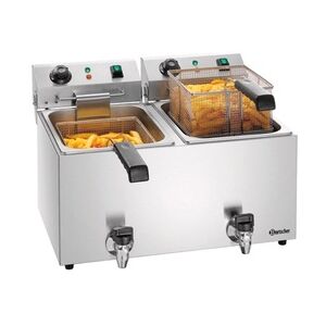 Gastro Bartscher Elektro-Fritteuse SNACK IV Plus 2 x 9L