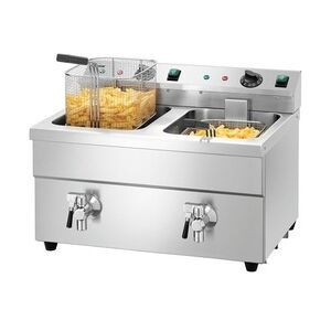 Gastro Bartscher Induktions-Fritteuse 2x8L Plus