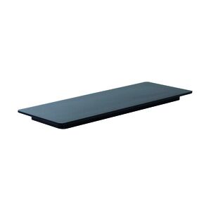 Gastro Schneider Melamin Königkuchenplatte 400 x 150 x 20 mm, schwarz   Mindestbestellmenge 2 Stück