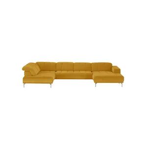 Lounge Collection Elementgruppe  Sarina ¦ gelb ¦ Maße (cm): B: 383 H: 98 T: 212