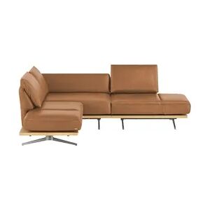 KOINOR Ecksofa  Phoenix ¦ braun ¦ Maße (cm): B: 253 H: 87 T: 209