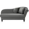 Sofa.de Recamiere  Nadja ¦ grau ¦ Maße (cm): B: 190 H: 92 T: 85