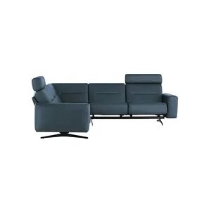 Stressless Ecksofa  Stella ¦ blau ¦ Maße (cm): B: 288 H: 78 T: 258