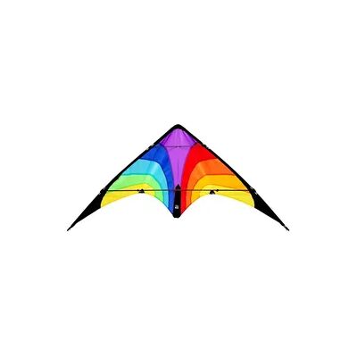 WOLKENSTÜRMER Lenkdrachen Fancy (regenbogen) - flugfertig inkl. Schnüre und Lenkschlaufen WOLKENSTÜRMER Lenkdrachen Fancy (regenbogen) - flugfertig inkl. Schnüre und Lenkschlaufen