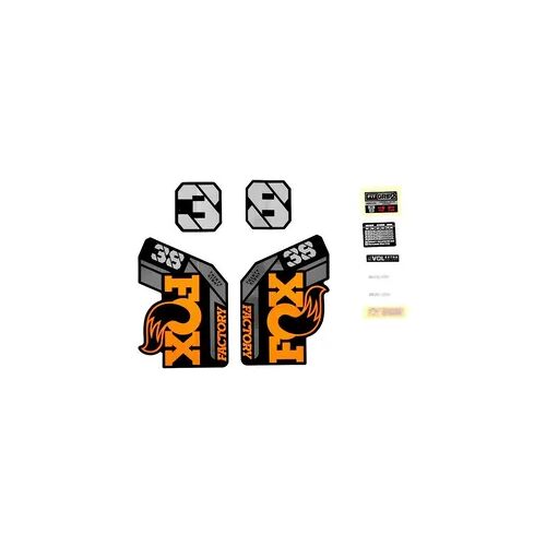 Sticker-Set Fox Racing 2021 38 F-S orange NO SIZE