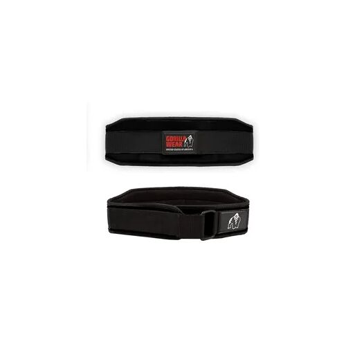 GORILLA WEAR 4 Inch WoHerren Hebegürtel - Schwarz schwarz M